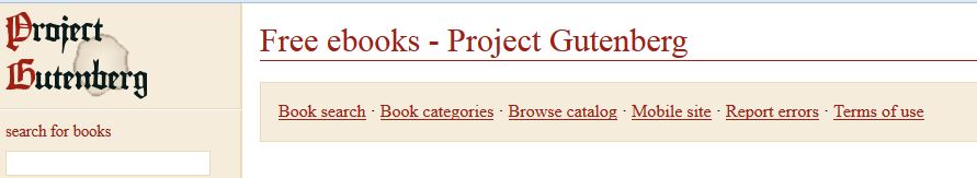 Project gutenberg